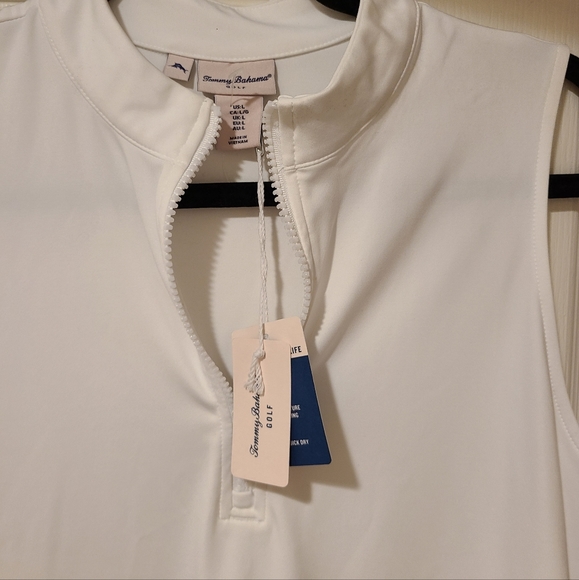 TOMMY BAHAMA GOLF DRESSWITH POCKETSMOISTURE WICKING QUICK DRY UPF 50 - Picture 5 of 11